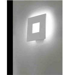 Faretto LED 8W doppio colore incasso quadrato 9cm luci soffitto cucina GU10  230V LUCE 3000K