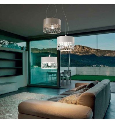 SIL LUX SOSPENSIONE MERLINO 1 LUCE