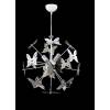 LAMPADARIO farfalle bianche 08/4/lp