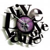 OROLOGIO MODERNO DA PARETE LIVE LOVE LAUGH