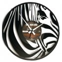 MODERNE WANDUHR ZEBRA