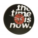 WALL CLOCK THE TIME IS NOW