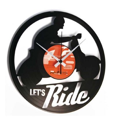 OROLOGIO MODERNO DA PARETE LET'S RIDE