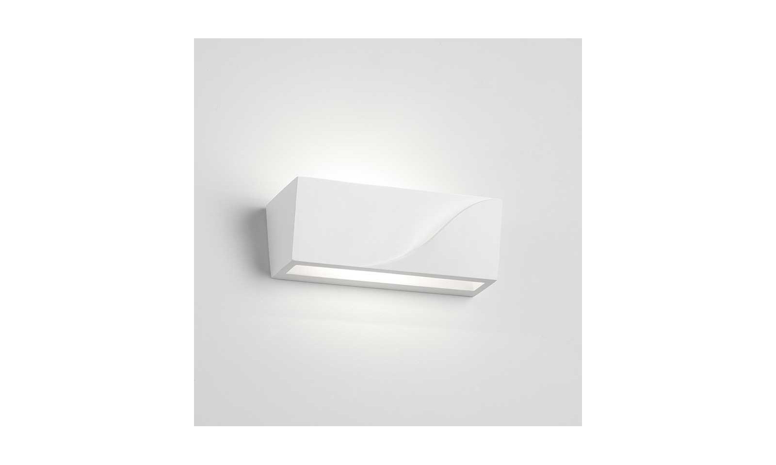 Sforzin Lighting Pellene wall lamp in plaster