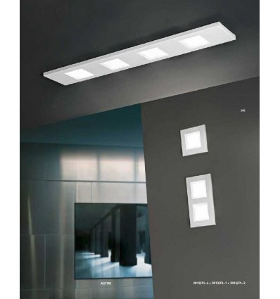 BRAGA ILLUMINAZIONE PLAFONIERA ASTRO LED PL4