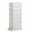 EMPORIUM SCHUHSCHRANK FLUIDA WHITE