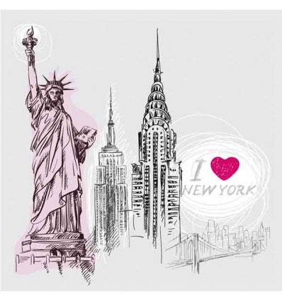 PINTDECOR QUADRO I LOVE NEW YORK