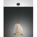 FABAS LUCE SUSPENSION LAMP ROCK E27 metal structure