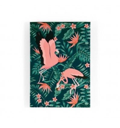 QUADRO MODERNO PINK FLAMINGO