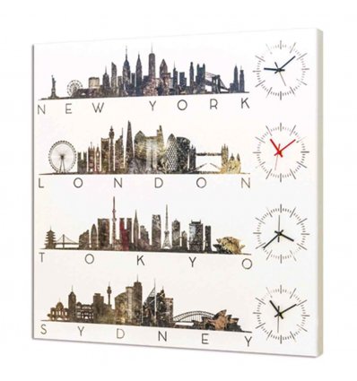 PINTDECOR QUADRO/OROLOGIO MODERNO LONDON TIME