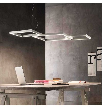 BRAGA ILLUMINAZIONE SOSPENSIONE FLAT 3 LED