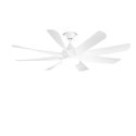 Plafoniera led con ventilazione perenz helix 24w luce cct telecoman