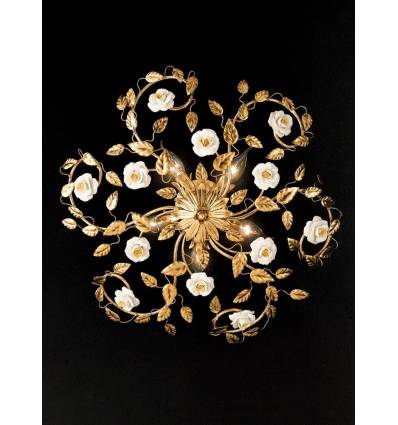 GRAZIOSO ILLUMINAZIONE PLAFONIERA 5 LUCI Ø 50CM JESSICA