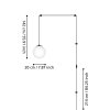 SOSPENSIONE PER CAMERA DA LETTO RONDO 3