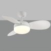 ACB VENTILATORE DA SOFFITTO LUCE LED BISE