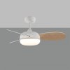 ACB VENTILATORE DA SOFFITTO LUCE LED BISE