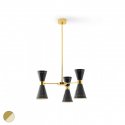 STILNOVO 3 LIGHT MEGAFONO CHANDELIER