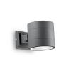 IDEAL LUX LAMPADA DA PARETE SNIF ROUND ANTRACITE