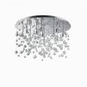 IDEAL LUX LAMPADA DA SOFFITTO NEVE 12 LUCI CROMO