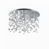 IDEAL LUX LAMPADA DA SOFFITTO NEVE 12 LUCI CROMO