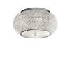 IDEAL LUX LAMPADA DA SOFFITTO PASHA' 6 LUCI CROMO