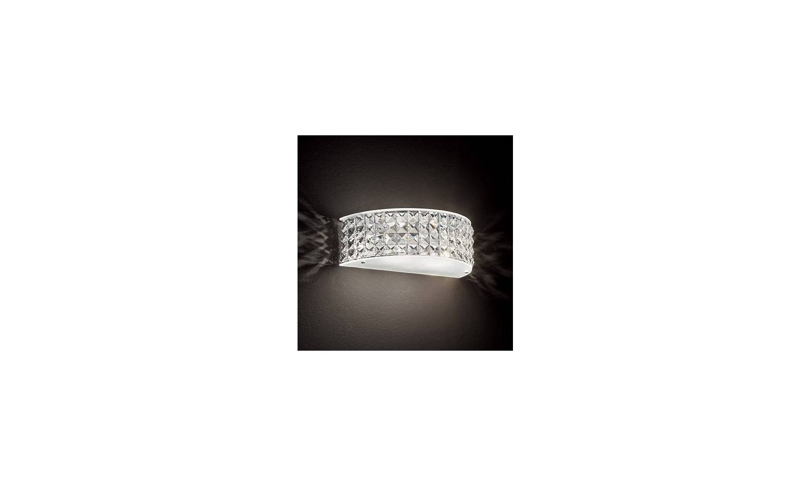 Ideal lux crystal wall lamp Roma