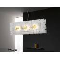 SELENE SUSPENSION LAMP FRAME L 76 CM