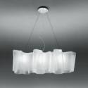 ARTEMIDE SOSPENSIONE LOGICO 3 IN LINEA