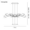 ARTEMIDE SOSPENSIONE CHLOROPHILIA LED